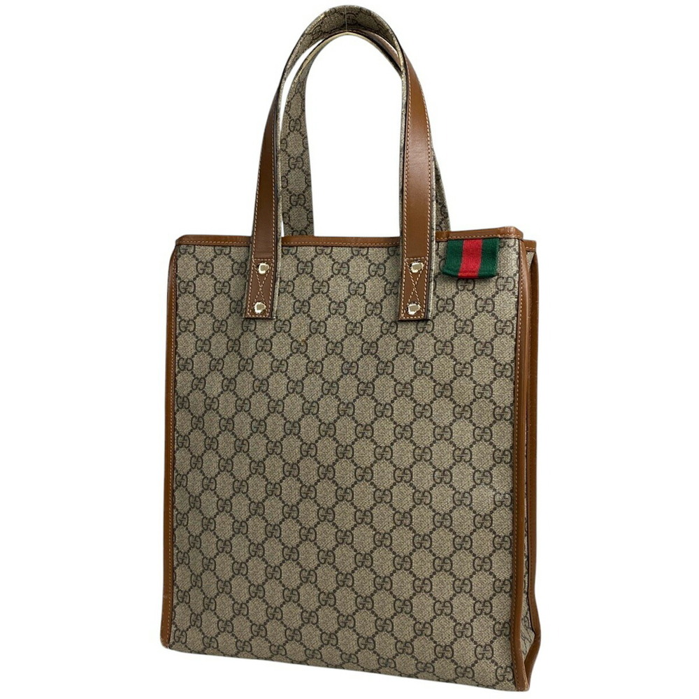 Gucci GG tote bag Sherry web canvas brown